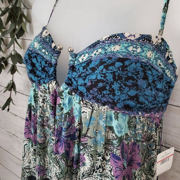 Free People Maxi Dress Give A Little - Picture 6 of 9